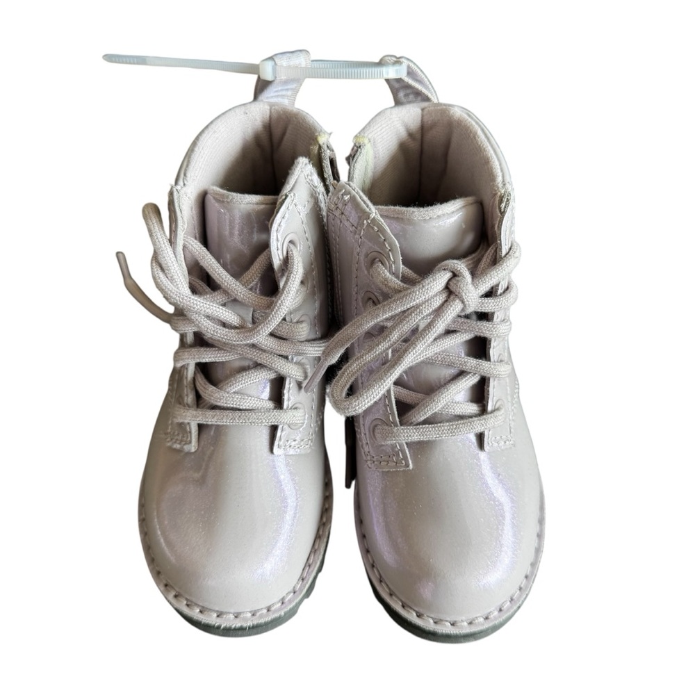 Kids Lavender Patent Leather UGG Boots, 8